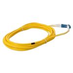 Picture of 2.5m LC to LC Yellow OS2 Duplex OFNR (Riser-Rated) SMF Fiber Patch Cable