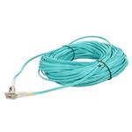 Picture of 200m LC to LC Aqua OM4 Duplex OFNP (Plenum-Rated) Fiber Patch Cable