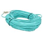 Picture of 200m LC to LC Aqua OM4 Duplex OFNP (Plenum-Rated) Fiber Patch Cable