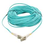 Picture of 200m LC to LC Aqua OM4 Duplex OFNP (Plenum-Rated) Fiber Patch Cable