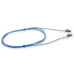 Picture of 20ft LC to LC Blue OS2 Simplex OFNR (Riser-Rated) SMF Fiber Patch Cable