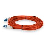 Picture of 22m LC to LC Orange OS2 Duplex OFNR (Riser-Rated) SMF Fiber Patch Cable