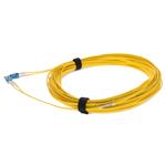 Picture of 22m LC to LC Yellow OS2 Duplex OFNR (Riser-Rated) SMF Fiber Patch Cable