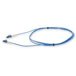 Picture of 25ft LC to LC Blue OS2 Simplex OFNR (Riser-Rated) SMF Fiber Patch Cable