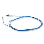 Picture of 25ft LC to LC Blue OS2 Simplex OFNR (Riser-Rated) SMF Fiber Patch Cable