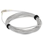 Picture of 2m LC to LC Gray OM4 Duplex OFNP (Plenum-Rated) TAA Fiber Patch Cable