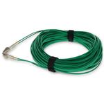 Picture of 30m LC to LC Green OM4 Duplex OFNR (Riser-Rated) TAA Fiber Patch Cable
