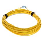 Picture of 30m LC to LC Yellow OS2 Duplex OFNR (Riser-Rated) SMF Fiber Patch Cable