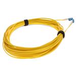 Picture of 30m LC to LC Yellow OS2 Duplex OFNR (Riser-Rated) SMF Fiber Patch Cable
