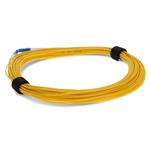 Picture of 35m LC to LC Yellow OS2 Simplex OFNR (Riser-Rated) SMF Fiber Patch Cable