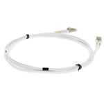 Picture of 3m LC to LC White OM4 Duplex OFNR (Riser-Rated) Fiber Patch Cable