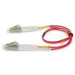 Picture of 3m LC to LC Red OM4 Duplex OFNP (Plenum-Rated) Fiber Patch Cable