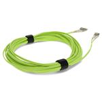 Picture of 3m LC to LC Lime Green OM5 Duplex OFNR (Riser-Rated) Fiber Patch Cable