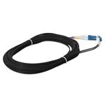 Picture of 3m LC to LC Black OS2 Duplex OFNR (Riser-Rated) SMF Fiber Patch Cable