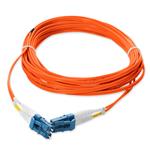 Picture of 3m LC to LC Orange OS2 Duplex OFNR (Riser-Rated) SMF Fiber Patch Cable