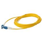 Picture of 3m LC to LC Yellow OS2 Duplex OFNR (Riser-Rated) TAA SMF Fiber Patch Cable