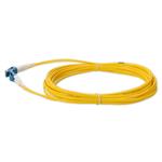 Picture of 3m LC to LC Yellow OS2 Duplex OFNR (Riser-Rated) TAA SMF Fiber Patch Cable