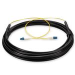 Picture of 3m LC to LC Black OS2 Duplex OFNR (Riser-Rated) SMF Fiber Outdoor Patch Cable