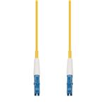 Picture of 40m LC to LC Yellow OS2 Simplex OFNP (Plenum-Rated) SMF Fiber Patch Cable