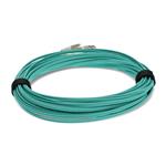Picture of 46m LC to LC Aqua OM4 Duplex OFNR (Riser-Rated) Fiber Patch Cable