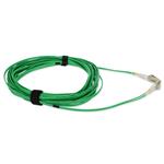 Picture of 4m LC to LC Green OM4 Duplex OFNP (Plenum-Rated) Fiber Patch Cable