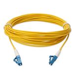 Picture of 4m LC to LC Yellow OS2 Simplex LSZH SMF Fiber Patch Cable