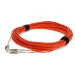 Picture of 50m LC to LC Orange OM1 Duplex OFNR (Riser-Rated) MMF Fiber Patch Cable