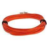 Picture of 50m LC to LC Orange OM1 Duplex OFNR (Riser-Rated) MMF Fiber Patch Cable