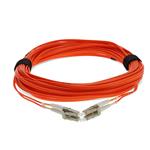 Picture of 50m LC to LC Orange OM1 Duplex OFNR (Riser-Rated) MMF Fiber Patch Cable