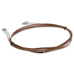Picture of 5m LC to LC Brown OM4 Duplex OFNR (Riser-Rated) TAA Fiber Patch Cable