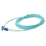 Picture of 5m LC to LC Aqua OS2 Duplex OFNR (Riser-Rated) SMF Fiber Patch Cable