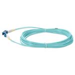 Picture of 5m LC to LC Aqua OS2 Duplex OFNR (Riser-Rated) SMF Fiber Patch Cable