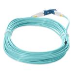 Picture of 5m LC to LC Aqua OS2 Duplex OFNR (Riser-Rated) SMF Fiber Patch Cable