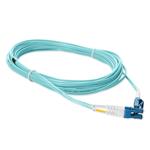 Picture of 5m LC to LC Aqua OS2 Duplex OFNR (Riser-Rated) SMF Fiber Patch Cable