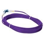 Picture of 5m LC to LC Purple OS2 Duplex OFNR (Riser-Rated) SMF Fiber Patch Cable
