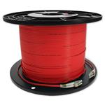 Picture of 60m LC to LC Red OM4 Duplex OFNR (Riser-Rated) Fiber Patch Cable