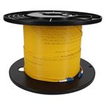 Picture of 60m LC to LC Yellow OS2 Simplex OFNP (Plenum-Rated) SMF Fiber Patch Cable