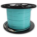 Picture of 61m LC to LC Aqua OM4 Duplex OFNR (Riser-Rated) Fiber Patch Cable