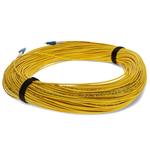 Picture of 65m LC to LC Yellow OS2 Simplex OFNR (Riser-Rated) SMF Fiber Patch Cable