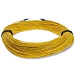 Picture of 65m LC to LC Yellow OS2 Simplex OFNR (Riser-Rated) SMF Fiber Patch Cable