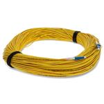 Picture of 65m LC to LC Yellow OS2 Simplex OFNR (Riser-Rated) SMF Fiber Patch Cable
