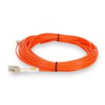 Picture of 6m LC to LC Orange OM2 Duplex OFNR (Riser-Rated) Fiber Patch Cable