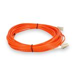 Picture of 6m LC to LC Orange OM2 Duplex OFNR (Riser-Rated) Fiber Patch Cable