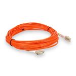 Picture of 6m LC to LC Orange OM2 Duplex OFNR (Riser-Rated) Fiber Patch Cable