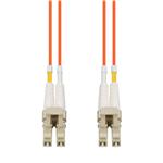 Picture of 70m LC to LC Orange OM2 Duplex OFNP (Plenum-Rated) Fiber Patch Cable