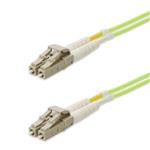 Picture of 70m LC to LC Lime Green OM5 Duplex LSZH Fiber Patch Cable
