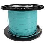 Picture of 75m LC to LC Aqua OM4 Duplex OFNR (Riser-Rated) Fiber Patch Cable