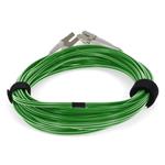 Picture of 7m LC to LC Green OM4 Duplex OFNR (Riser-Rated) TAA Fiber Patch Cable