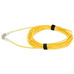 Picture of 7m LC to LC Yellow OM4 Duplex OFNP (Plenum-Rated) Fiber Patch Cable
