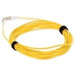 Picture of 7m LC to LC Yellow OM4 Duplex OFNP (Plenum-Rated) Fiber Patch Cable